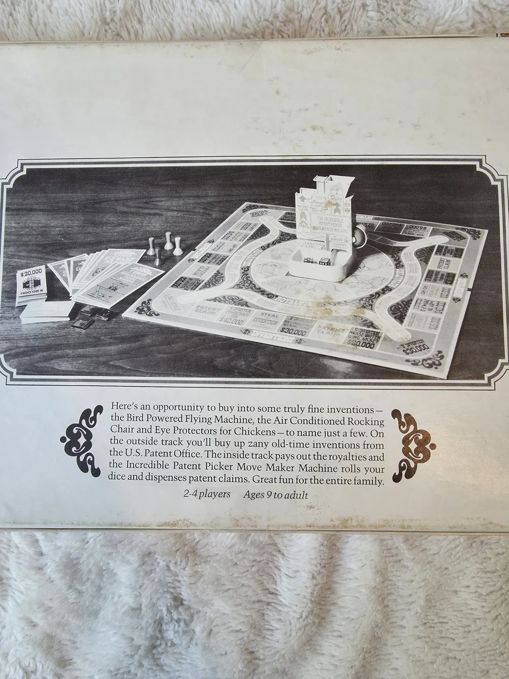 Vintage THE INVENTORS Parker Brothers Game of Crazy Inventions 1974 - COMPLETE